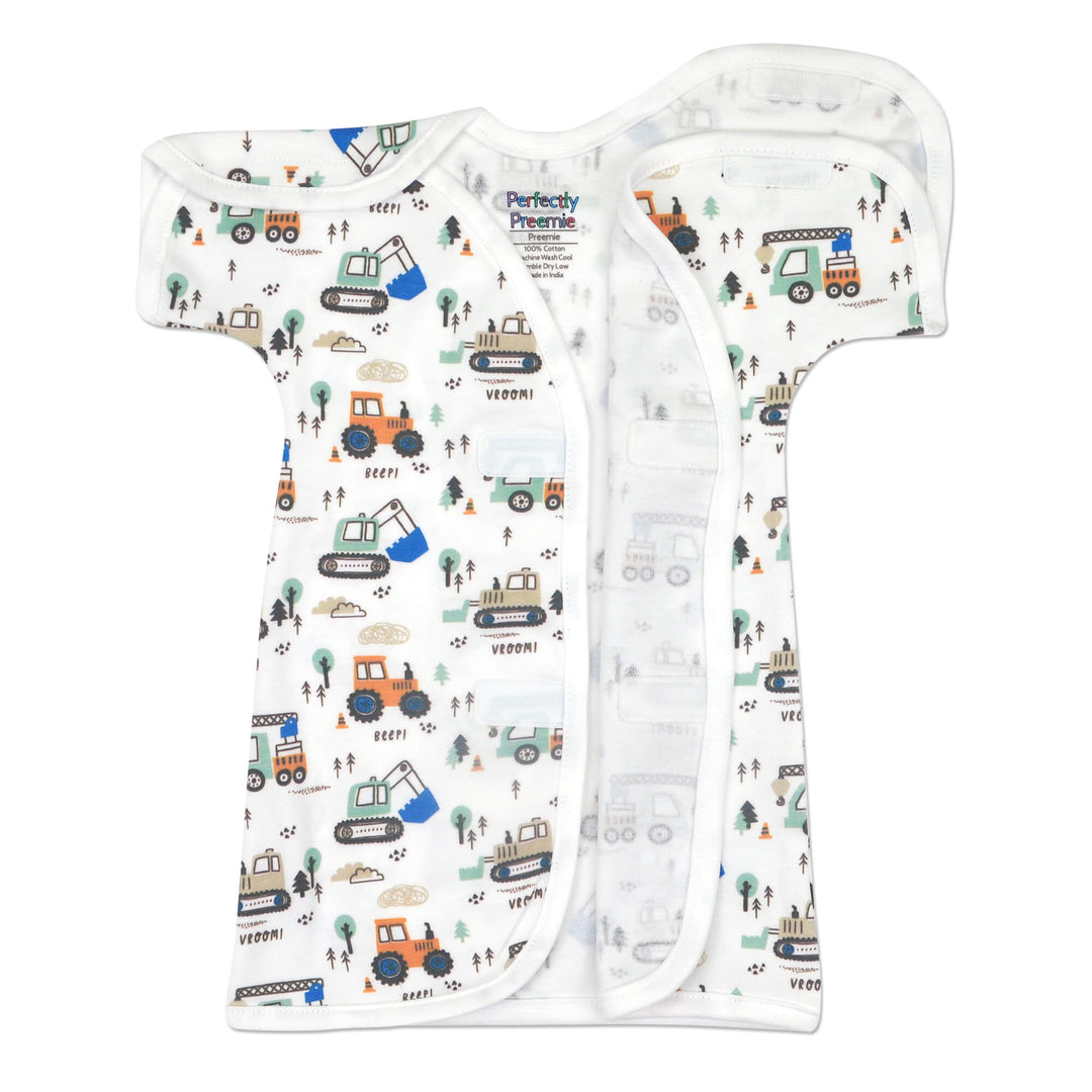 Little Diggers Cotton NICU Gown