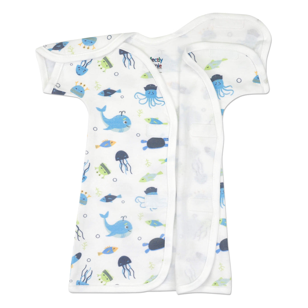 Sea Life Cotton NICU Gown