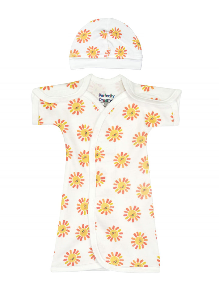 Oh Sunny Day Cotton NICU Gown